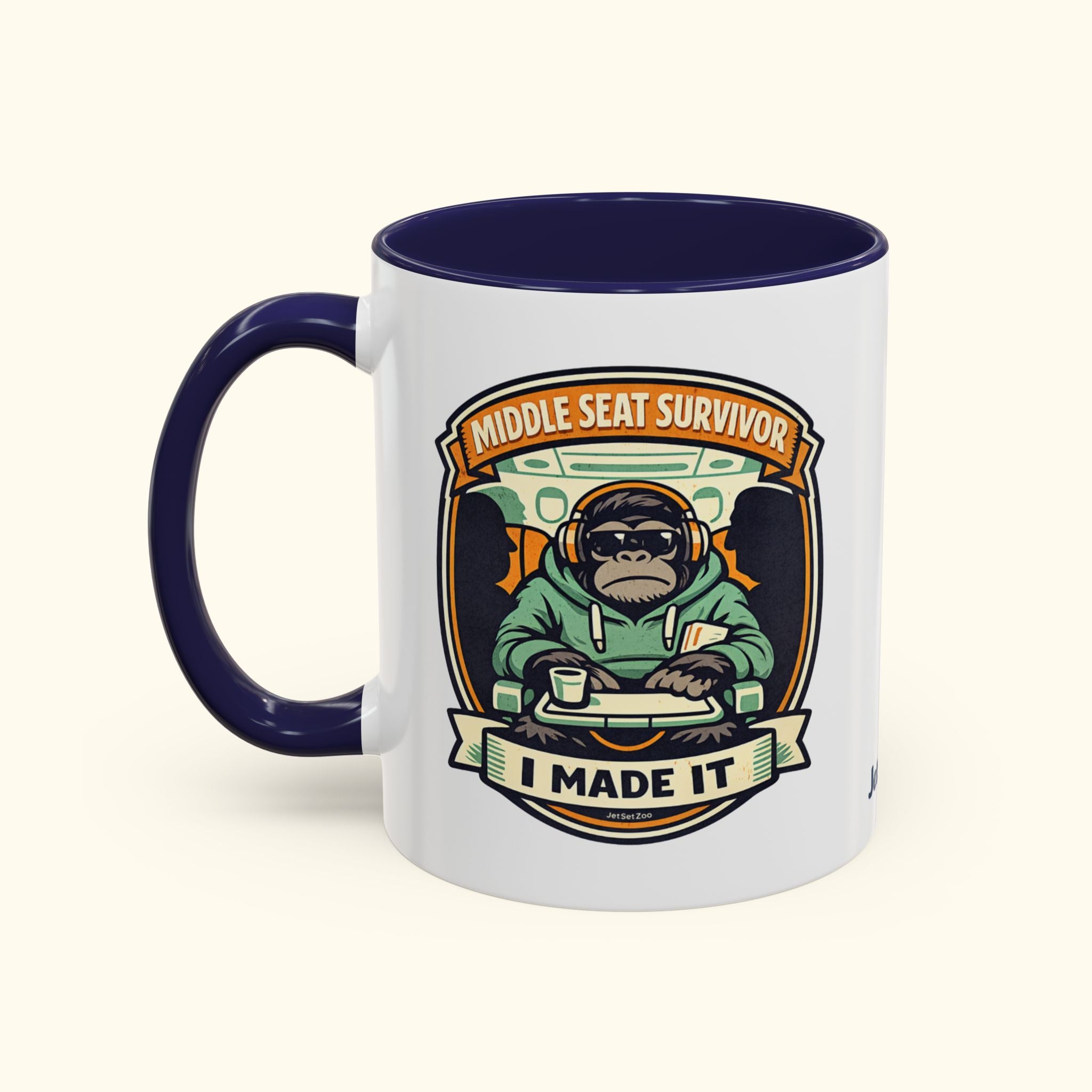 Middle Seat Survivor Mug
