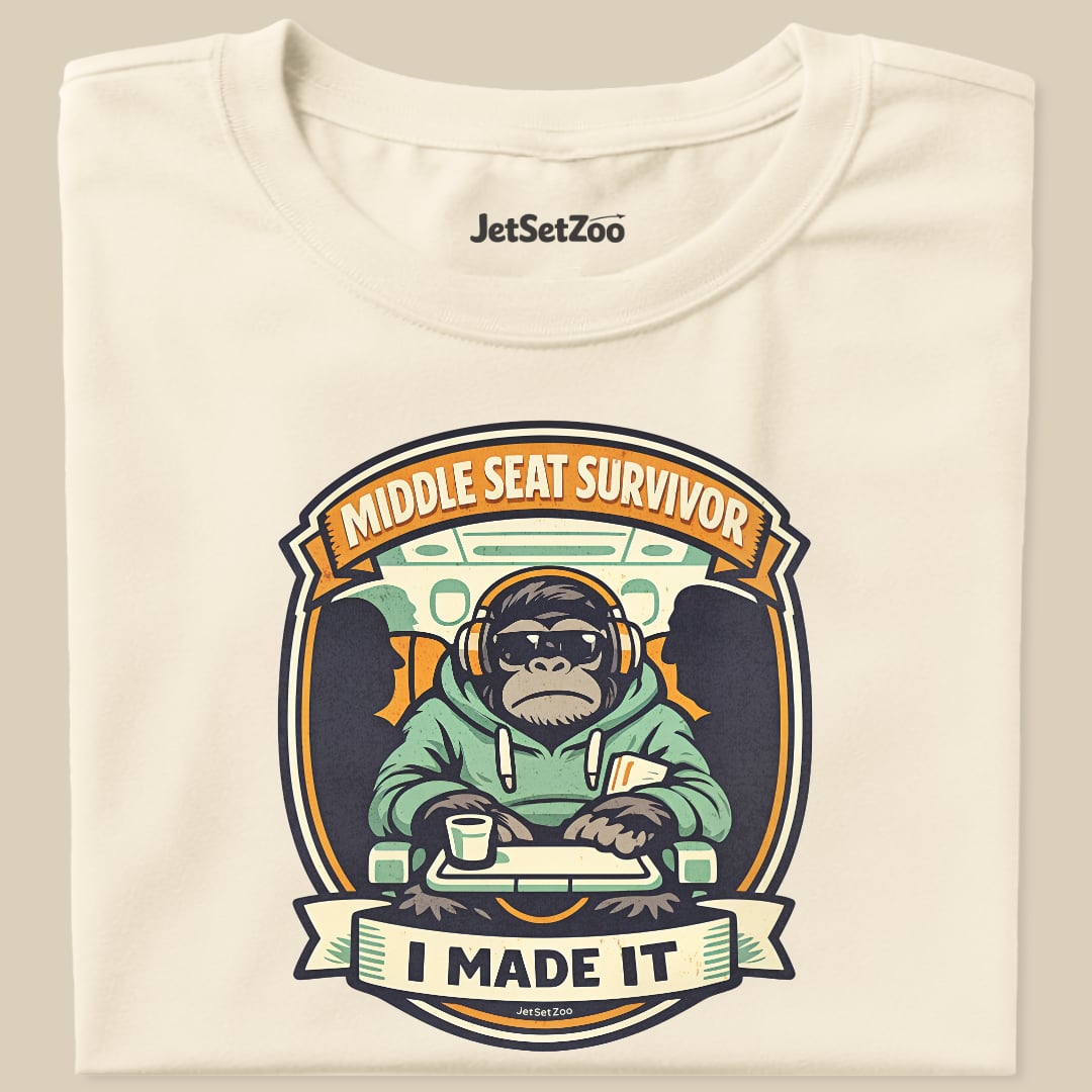 Middle Seat Survivor Tee