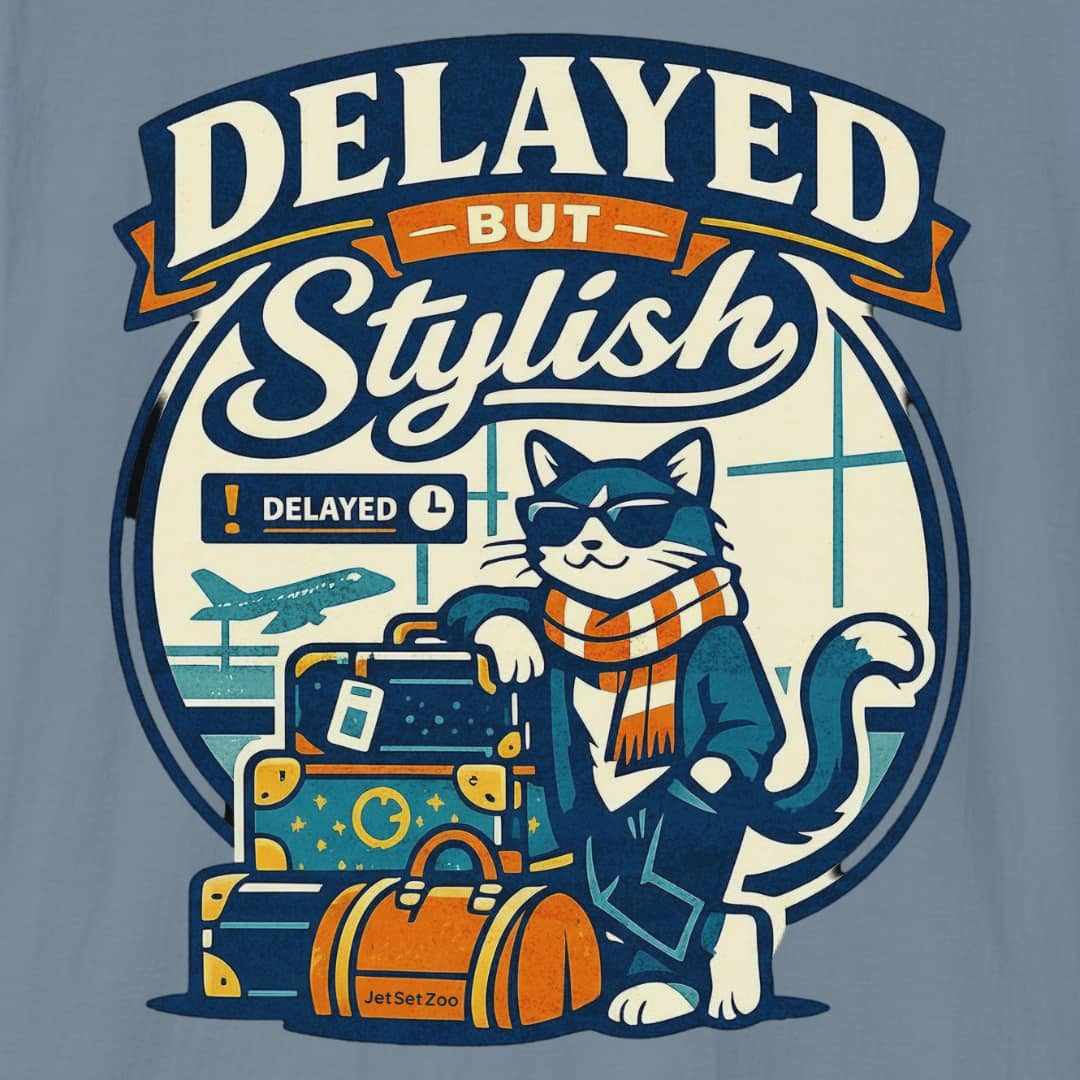 Delayed But Stylish Tee