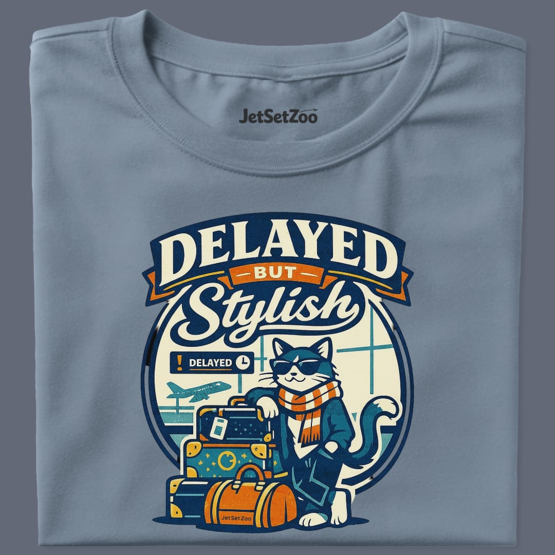 Delayed But Stylish Tee